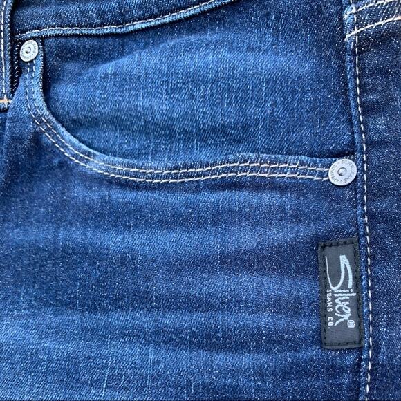 Silver Jeans Mens Kenaston Straight Leg Dark Wash Denim Size 32x32 - Picture 5 of 7